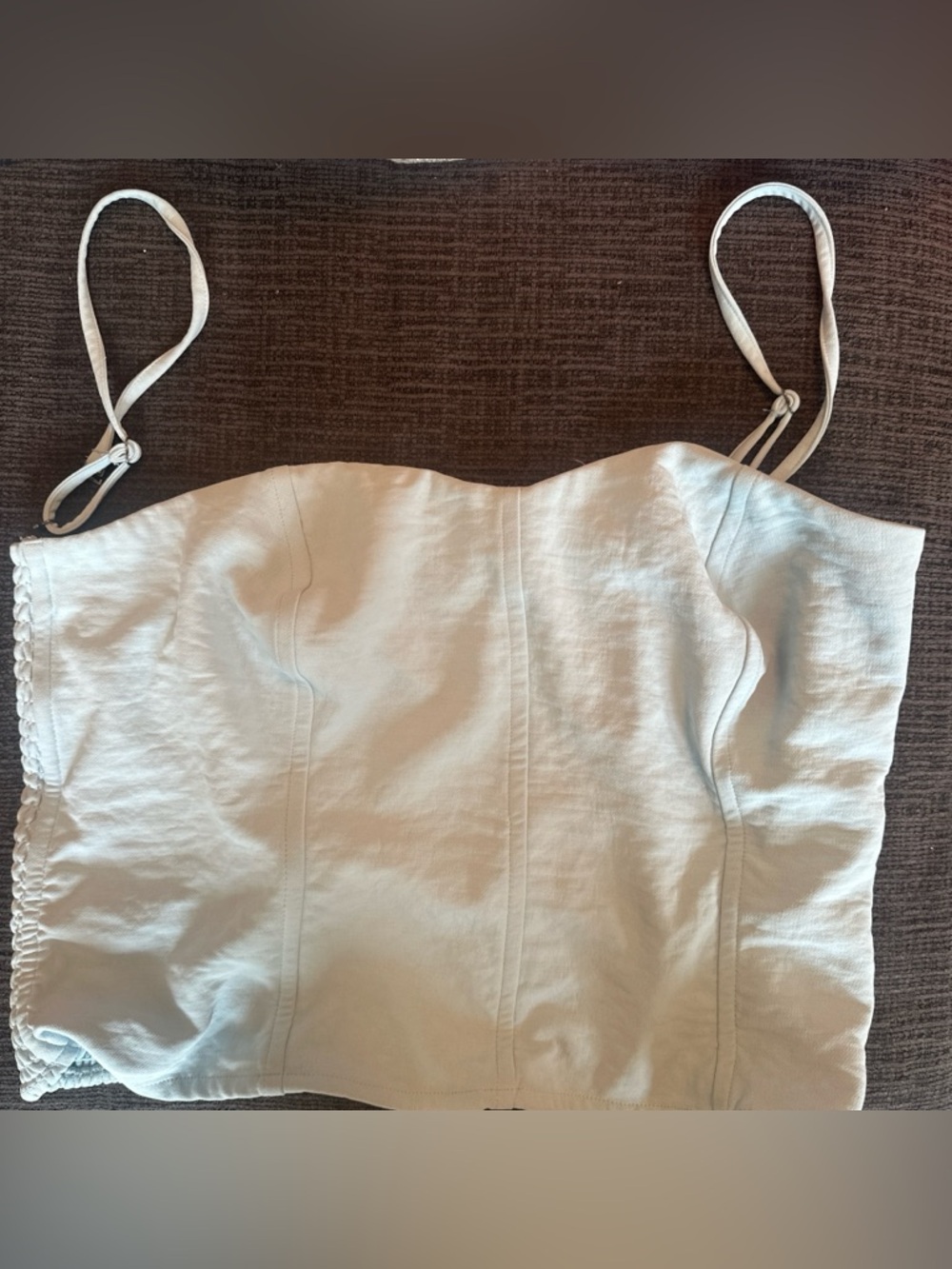 Abercrombie & Fitch Light Blue Strappy Tank Top